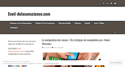 Desktop Screenshot of eveil-delaconscience.com